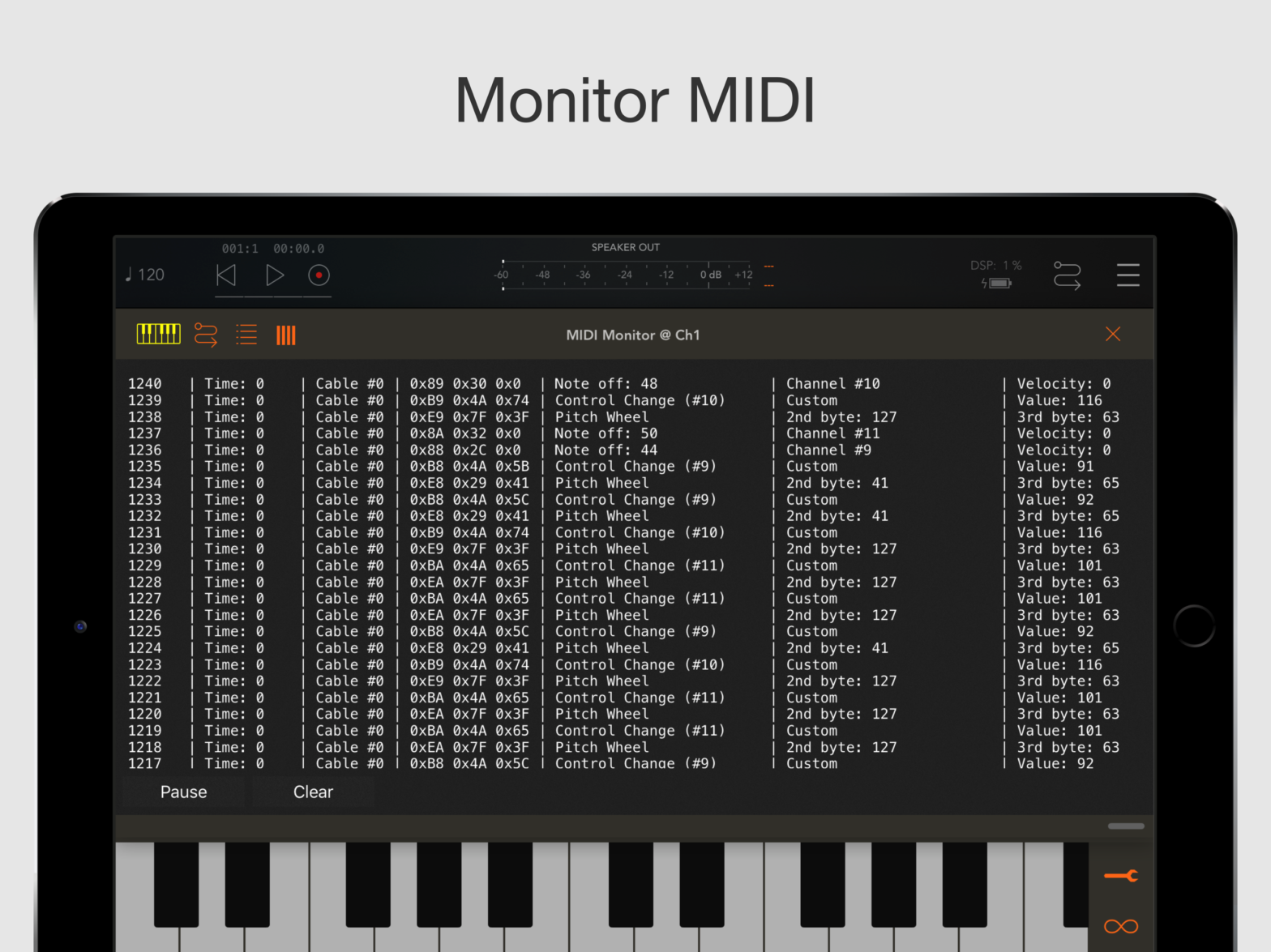 midi monitor software